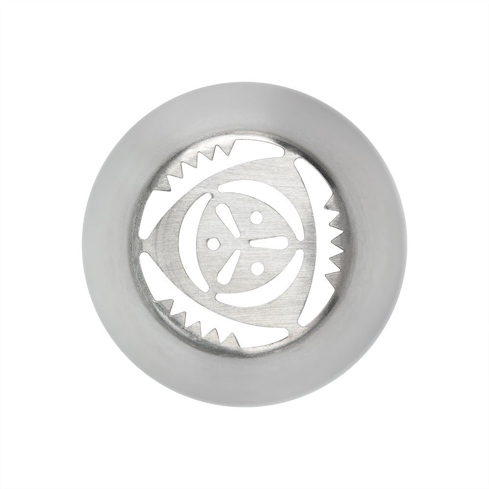 Piping Tip, Russian, Stainless Steel, #16, 1.5 x 1.5 x 1.75 Inch,1 - 1 EACH