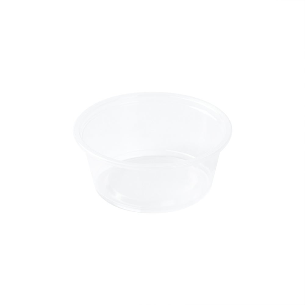 Cups, Portion, 2 Ounce, Plastic, Clear, Round,1 - 2000 COUNT