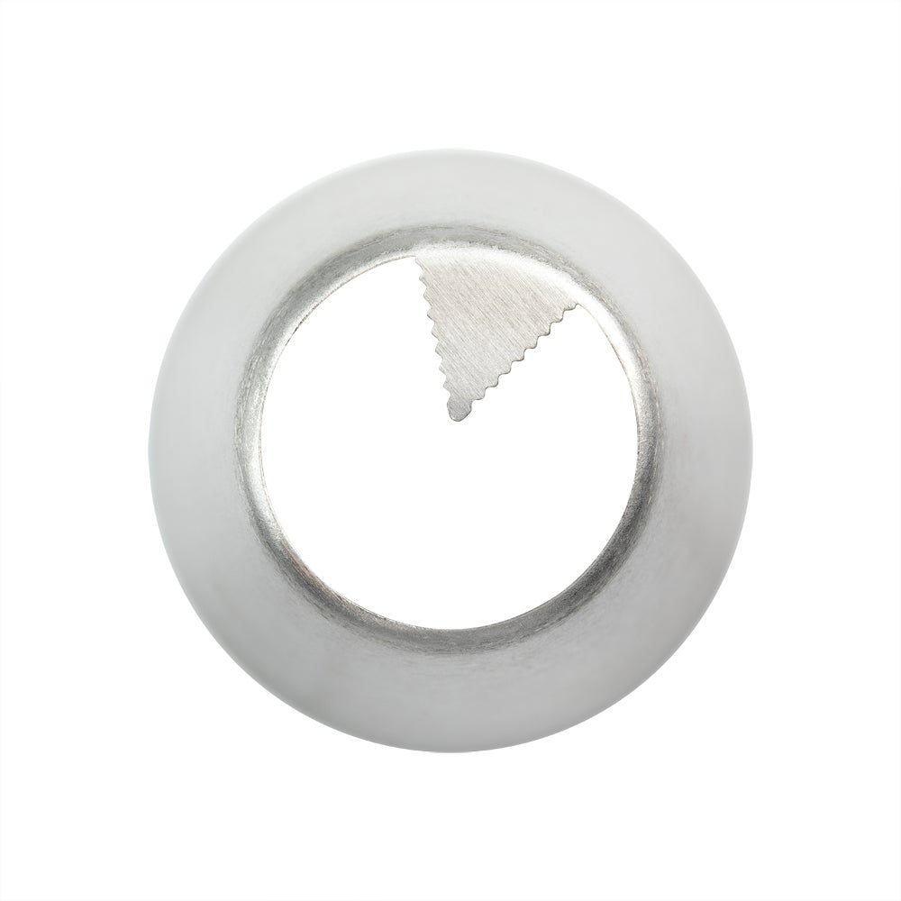 Piping Tip, Russian, Stainless Steel, #22, 1.5 x 1.5 x 1.75 Inch,1 - 1 EACH