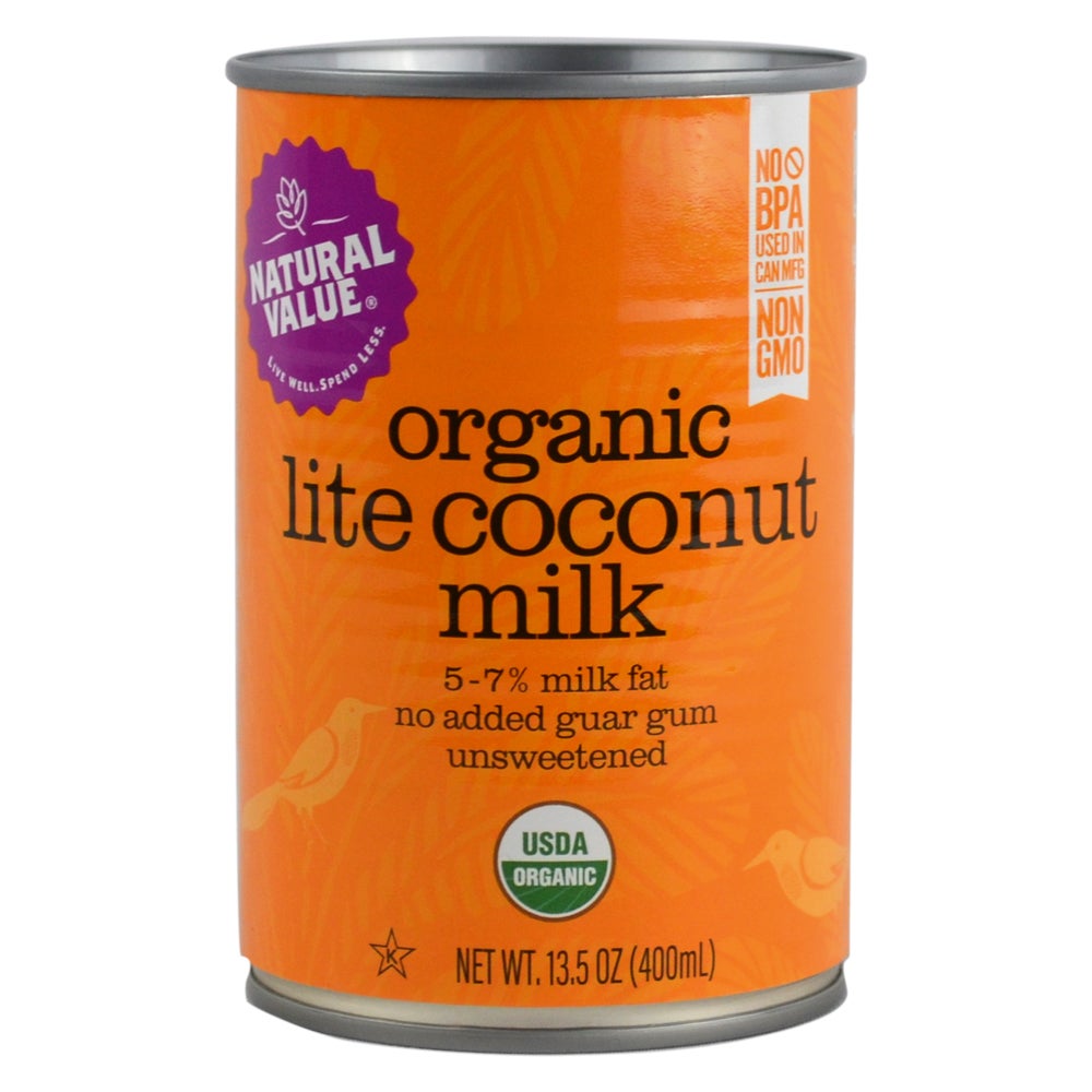 Milk, Coconut, Lite, Unsweetened, Shelf-Stable,12 - 13.5 OUNCE