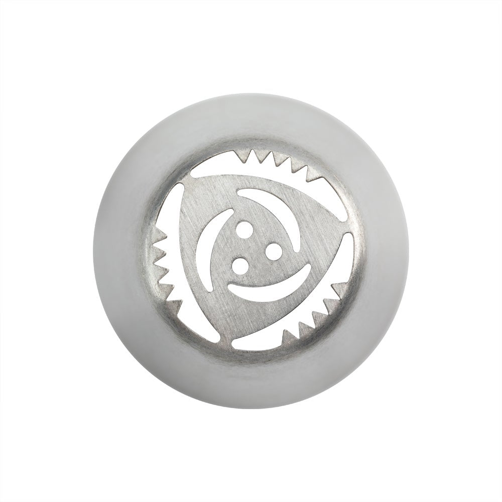 Piping Tip, Russian, Stainless Steel, #9, 1.5 x 1.5 x 1.75 Inch,1 - 1 EACH