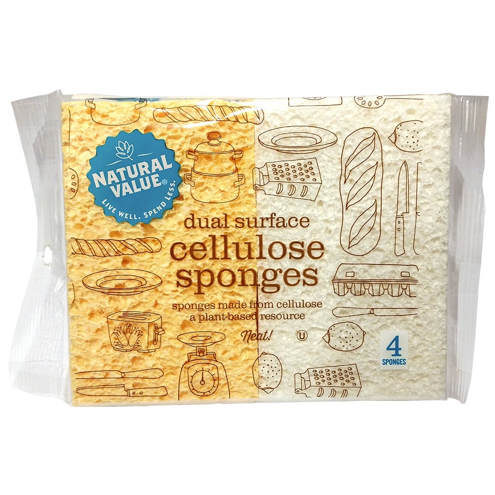 Sponges, Scrubbing,24 - 4 COUNT