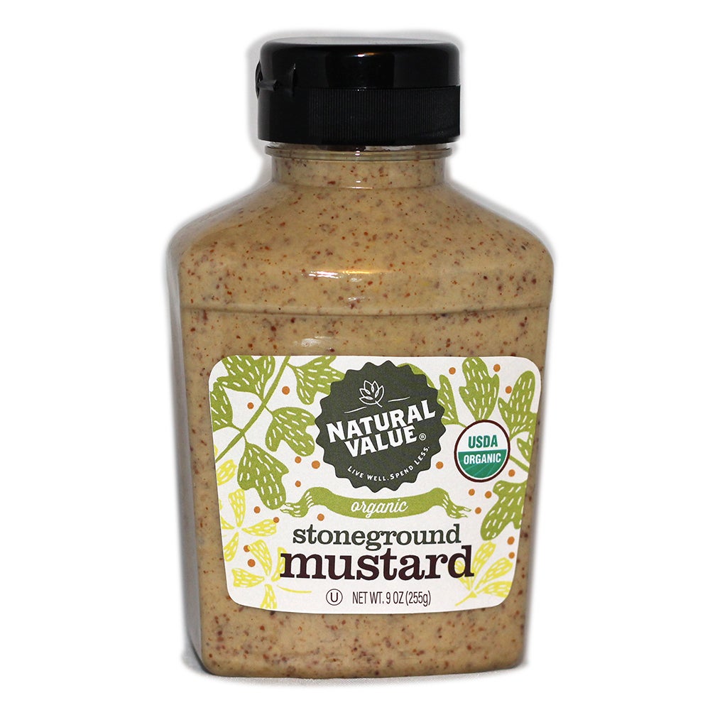 Mustard, Stoneground,12 - 9 OUNCE