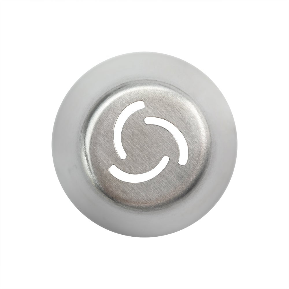 Piping Tip, Russian, Stainless Steel, #18, 1.5 x 1.5 x 1.75 Inch,1 - 1 EACH