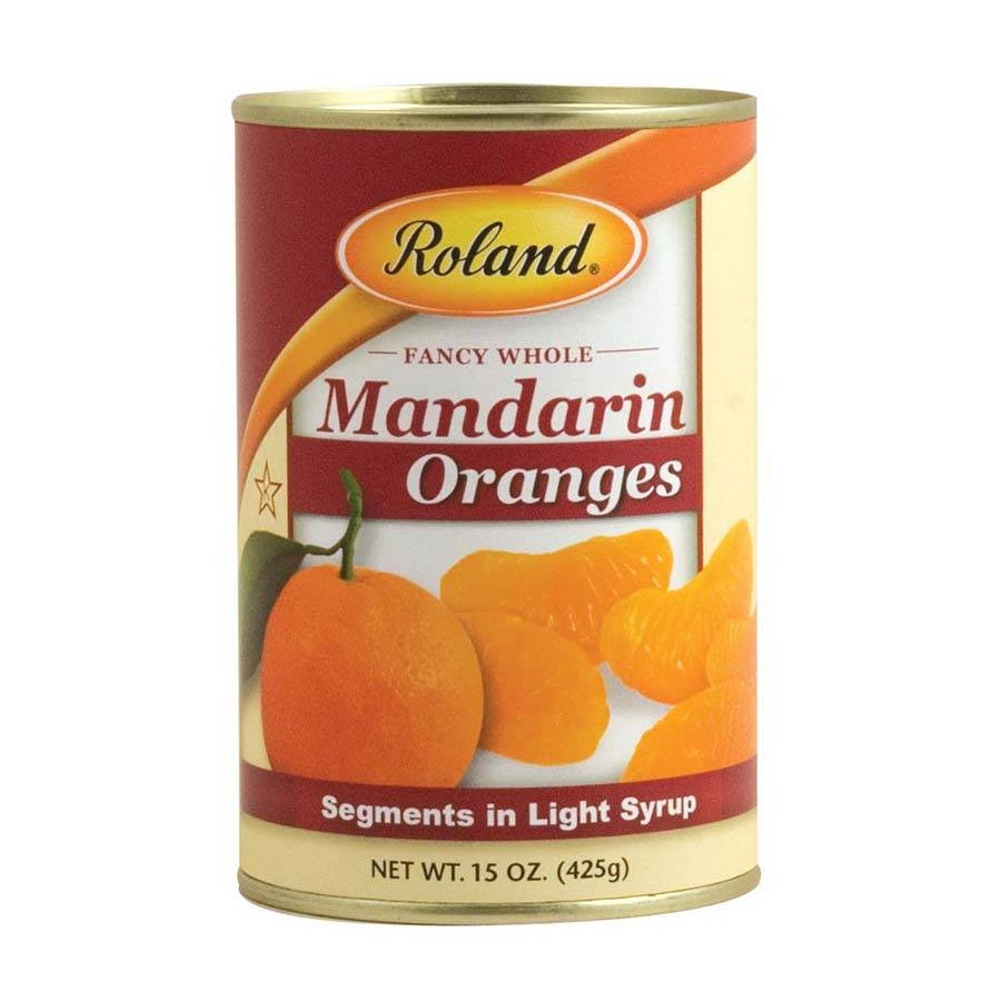 Orange Segments, Mandarin, Whole, in Light Syrup,24 - 15 OUNCE