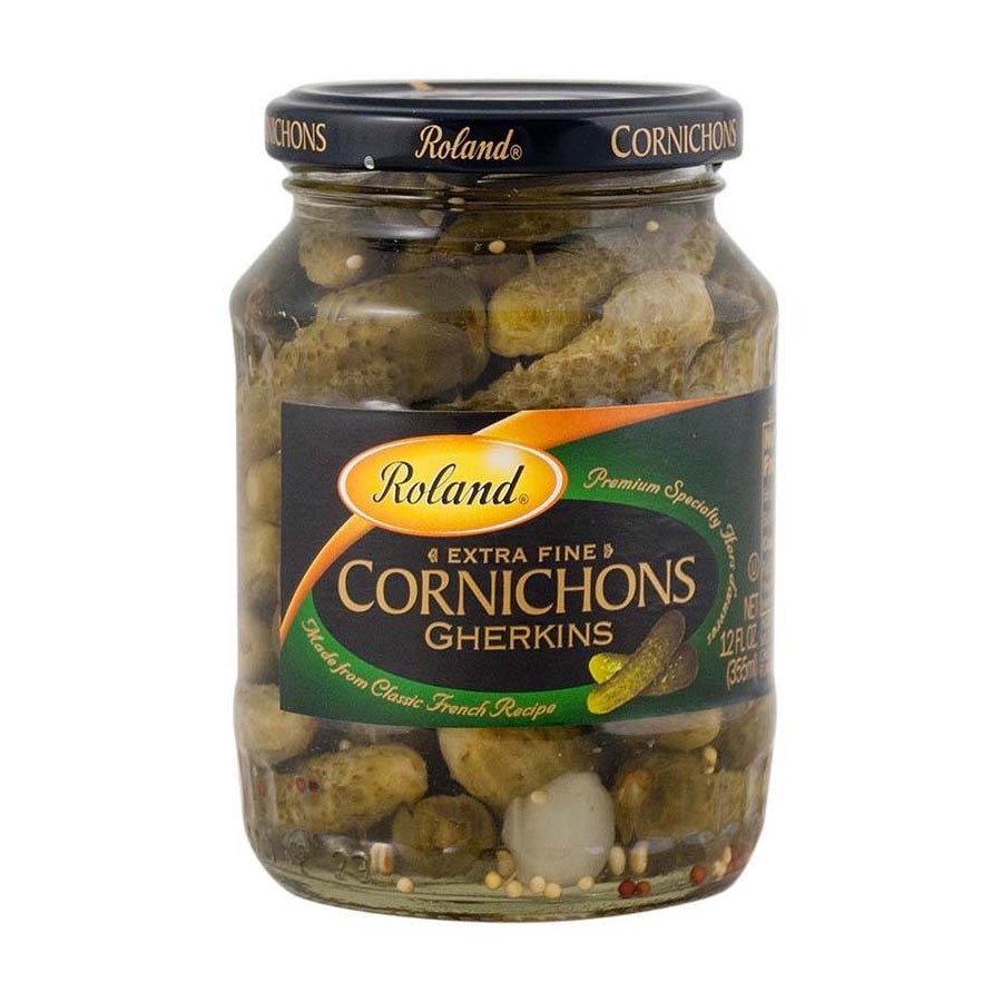 Cornichons (Gherkins), Tiny,12 - 12 FLUID