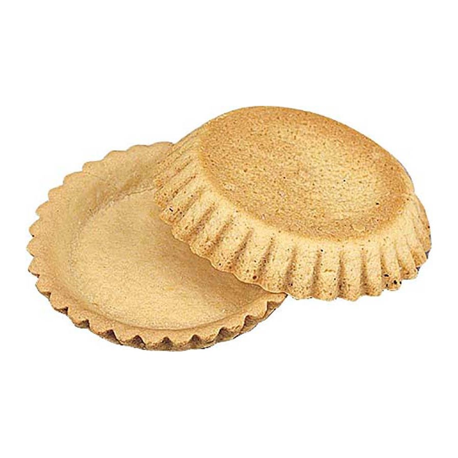 Shells, Dessert, 4.4 Inch, Fluted,1 - 7.3 POUND