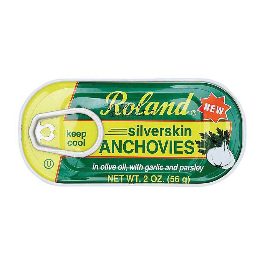 Anchovies, Silverskin, with Garlic & Parsley,48 - 2 OUNCE