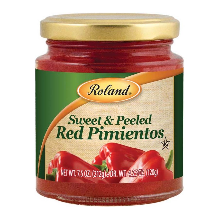 Pimientos, Red, Whole, Jar,12 - 7.5 OUNCE