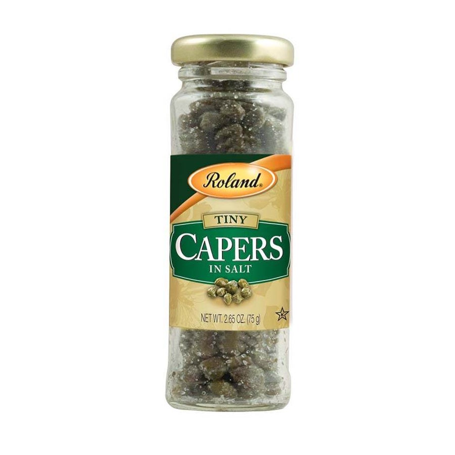 Capers, in Salt, Jar,24 - 2.65 OUNCE
