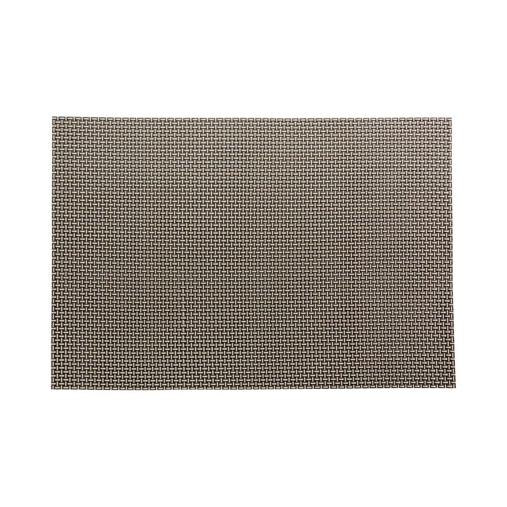 Placemats, 12 x 16 Inch, Amalfi Basketweave, Cobblestone, Woven Vinyl,1 - 6 COUNT