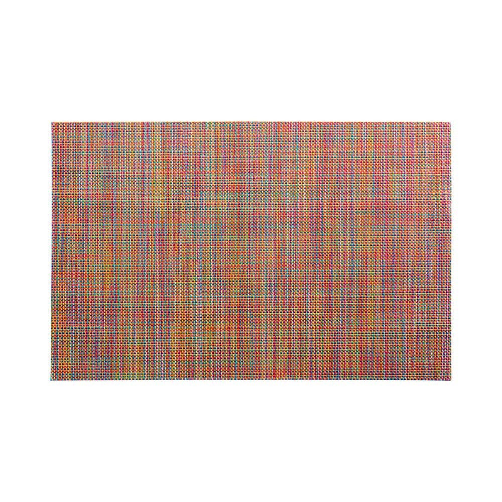 Placemats, 12 x 16 Inch, Carmel Mesh, Candy Kaleidoscope, Woven Vinyl,1 - 6 COUNT