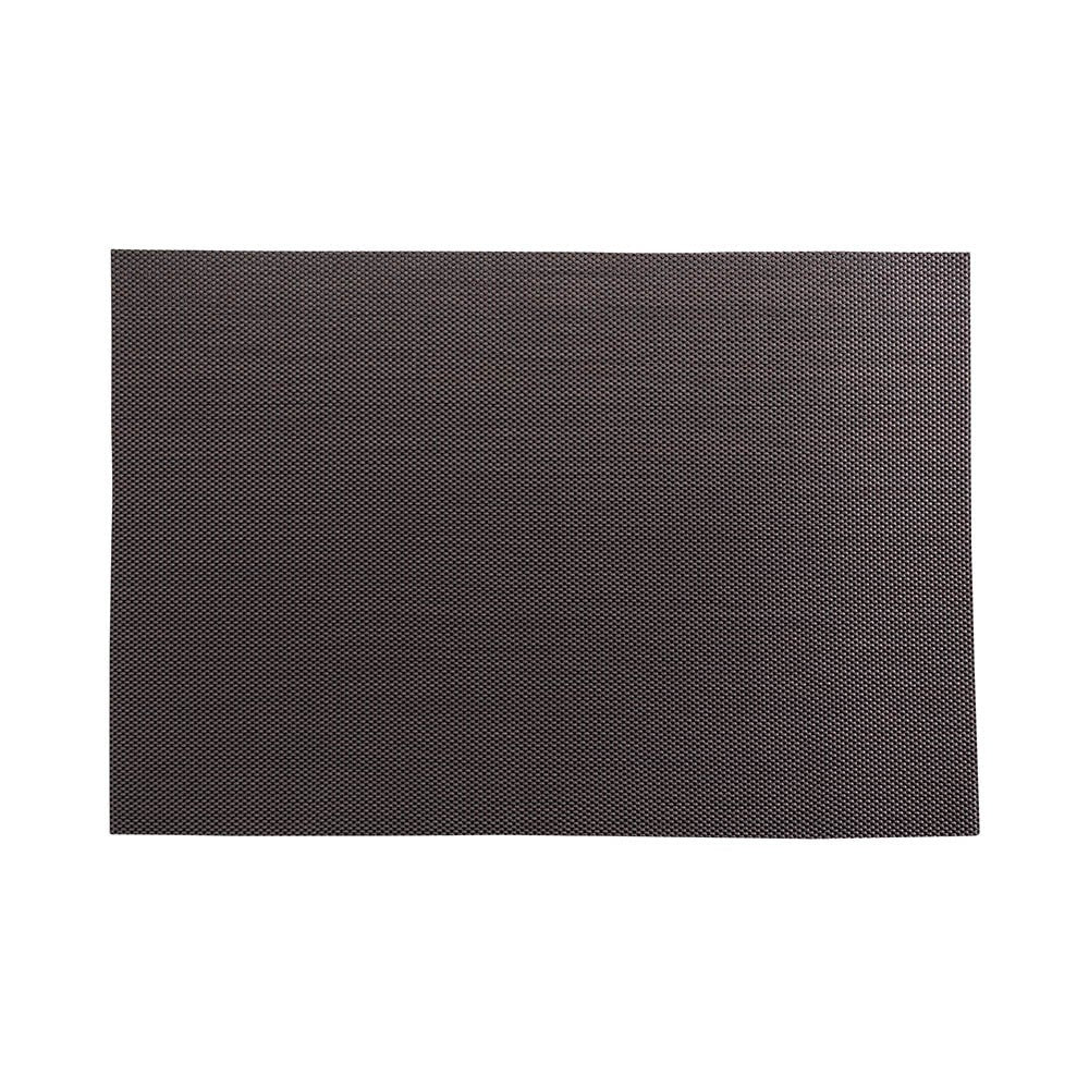 Placemats, 12 x 16 Inch, Carmel Mesh, Slate, Woven Vinyl,1 - 6 COUNT