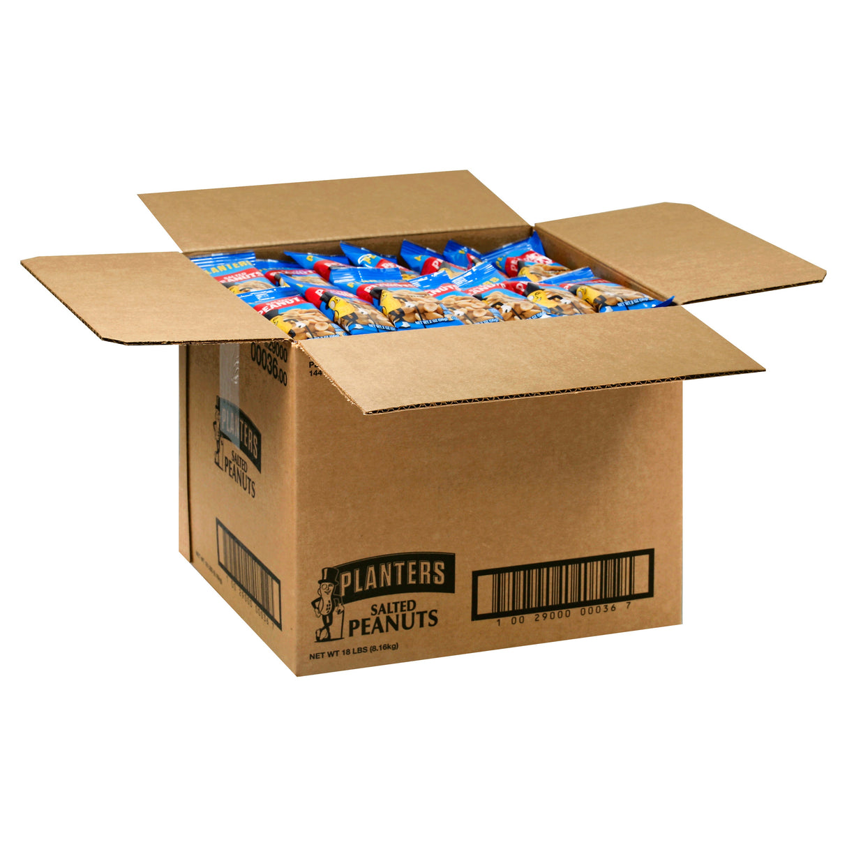 Peanuts, Salted, Single Serve,144 - 2 OUNCE