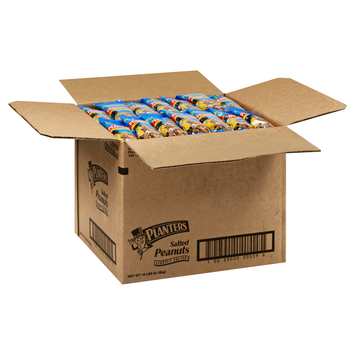 Peanuts, Cocktail, Lightly Salted, Single Serve,144 - 2 OUNCE