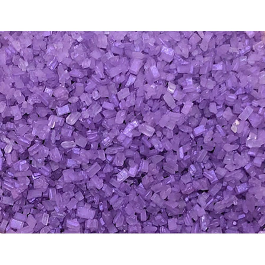 Sugar, Decorating, Large Crystal, Purple Shine,1 - 5 POUND