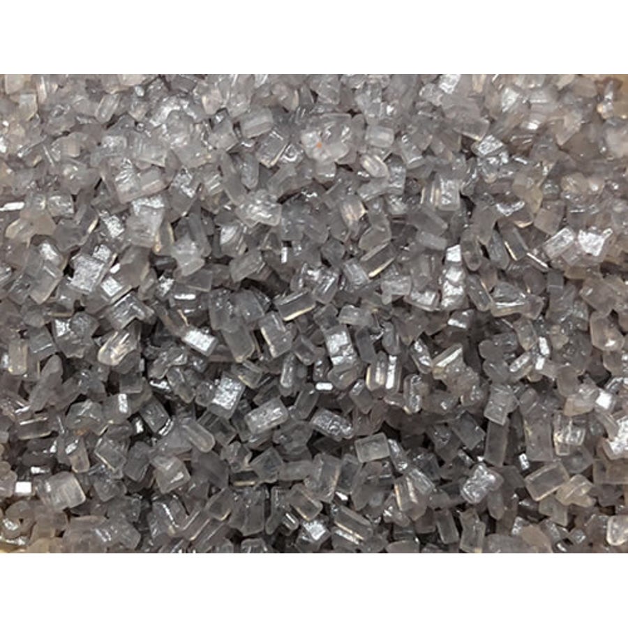 Sugar, Decorating, Large Crystal, Silver Shine,6 - 1 POUND