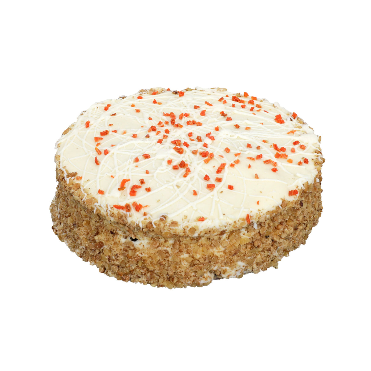 Cake, Layer, Carrot, Iced, Frozen,4 - 9 IN