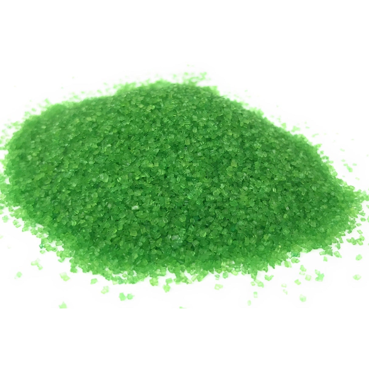 Sugar, Sanding, Medium Crystal, Green,6 - 1 POUND