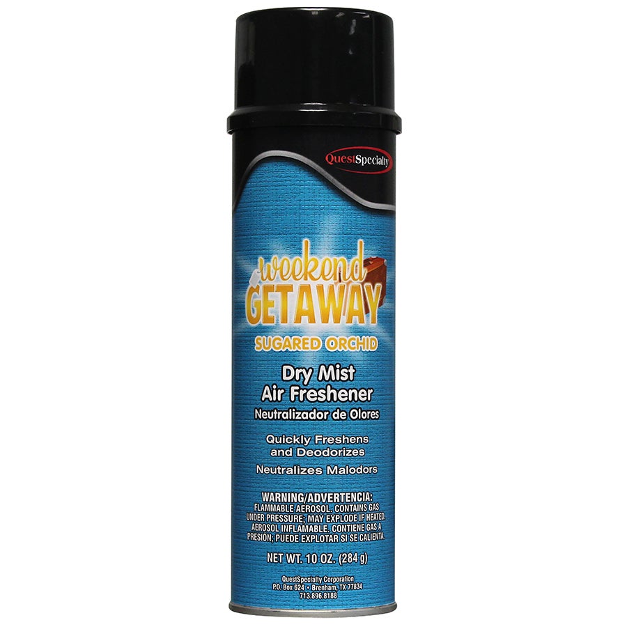 Air Freshener, Sugared Orchid, Dry Mist Aerosol, Counteractant,12 - 10 OUNCE