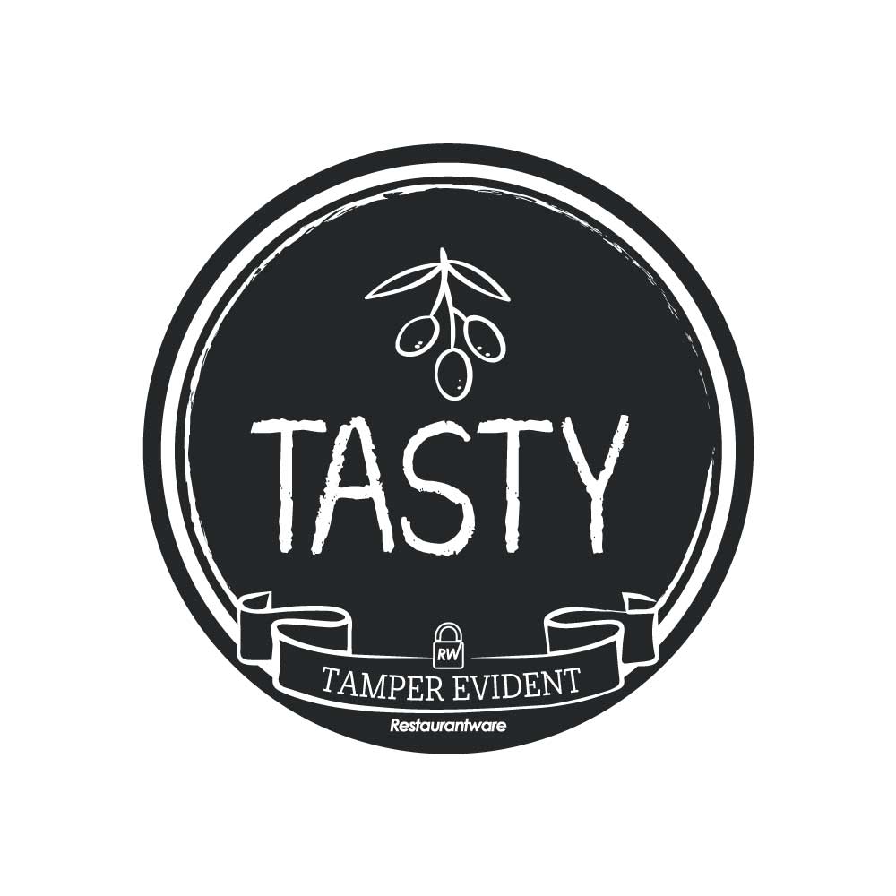 Labels, Tamper-Evident, 2 x 2 Inch, Black & White,1 - 500 COUNT