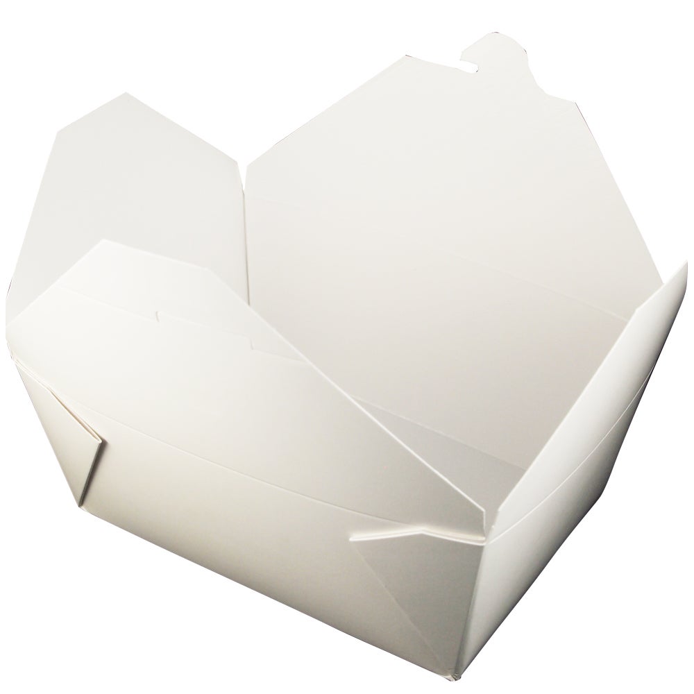 Containers, Food, #4, Paper, White,4 - 40 COUNT