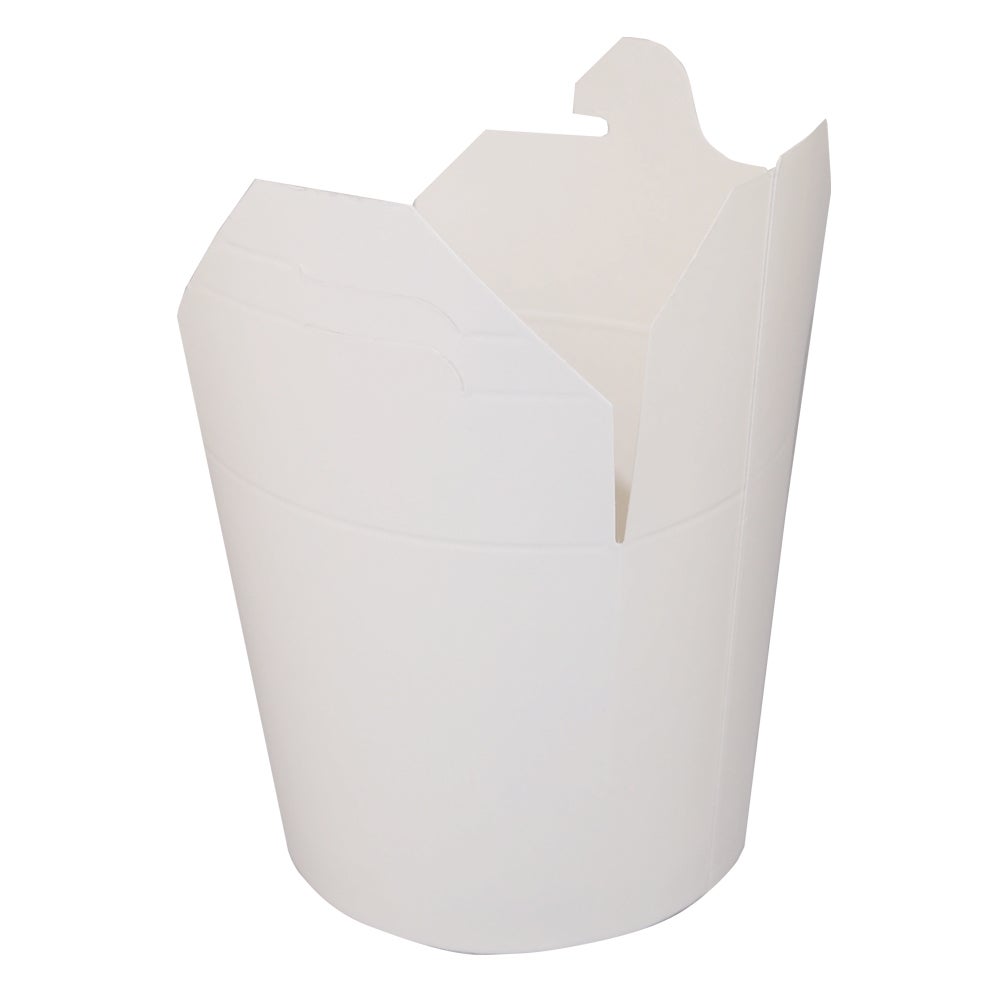 Containers, Food, #12, Paper, White, Round Bottom,20 - 25 COUNT