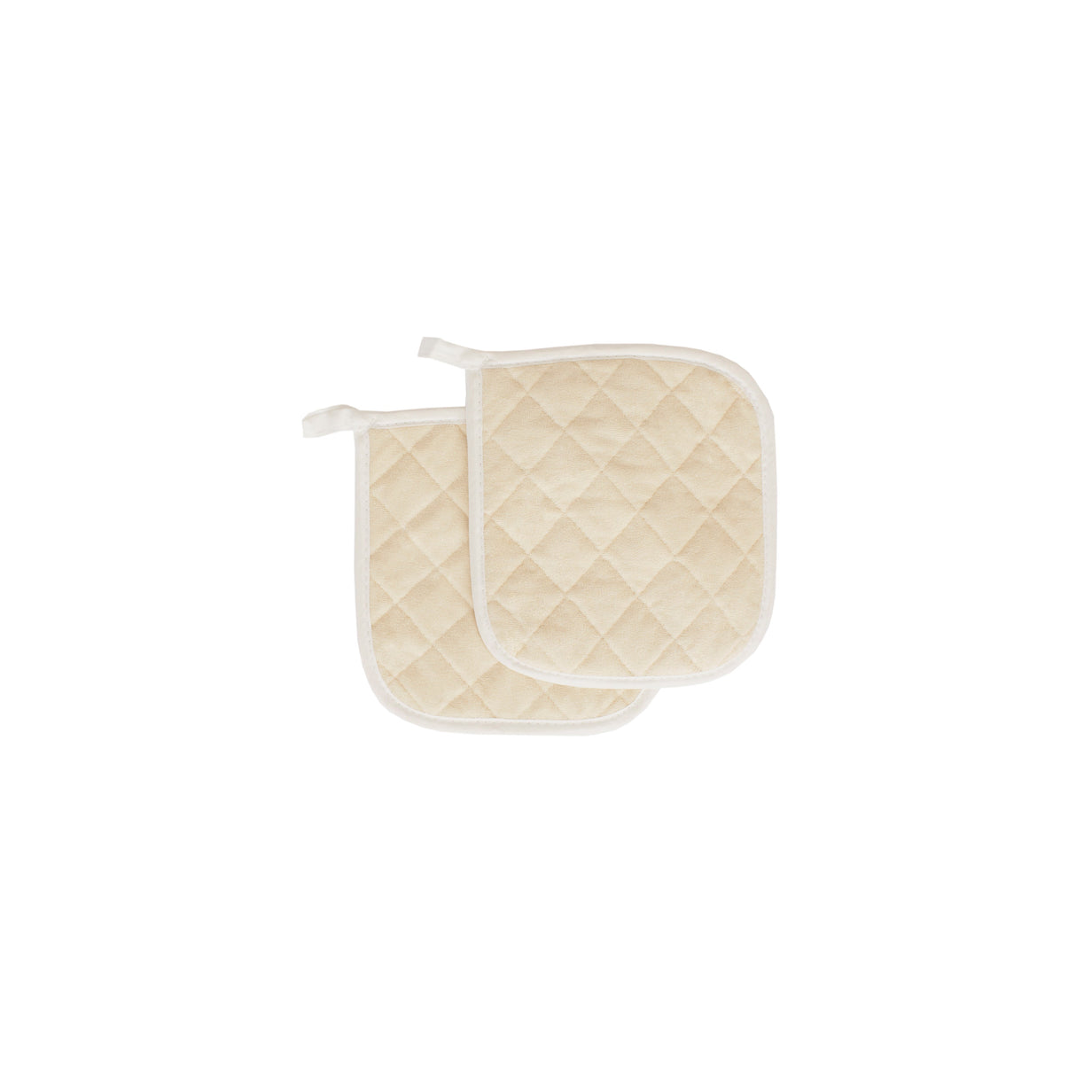 Holders, Pot, Beige, 8 x 8 Inch, Terrycloth,2 - 1 EACH