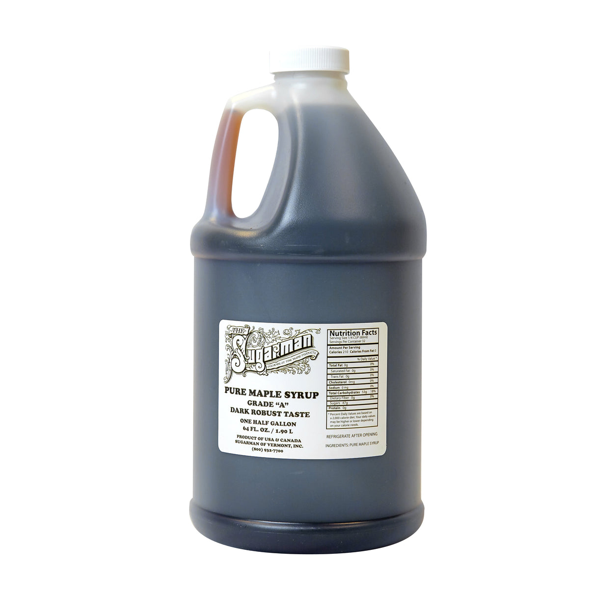 Syrup, Maple, Pure Grade A, Dark Robust,6 - 64 FLUID