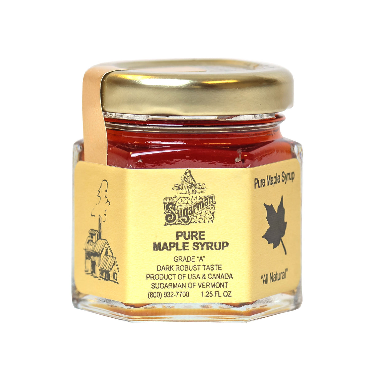 Syrup, Maple, Pure Grade A, Dark Robust, Glass,90 - 1.25 FLUID