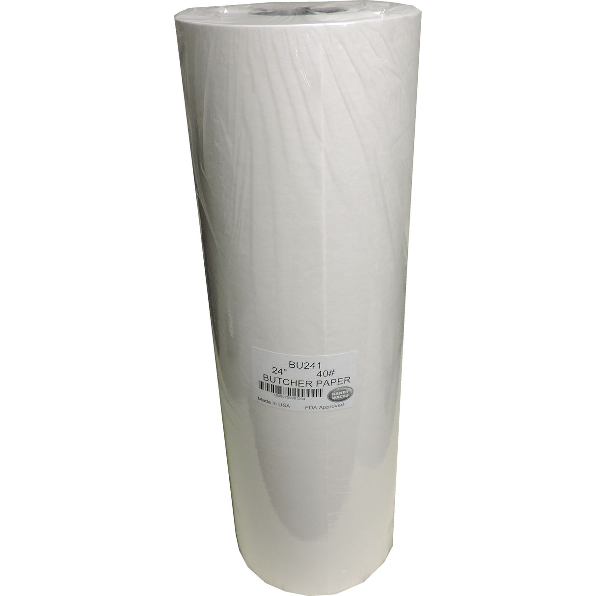 Paper Roll, Butcher, 24 Inch, White,1 - 1000 FOOT