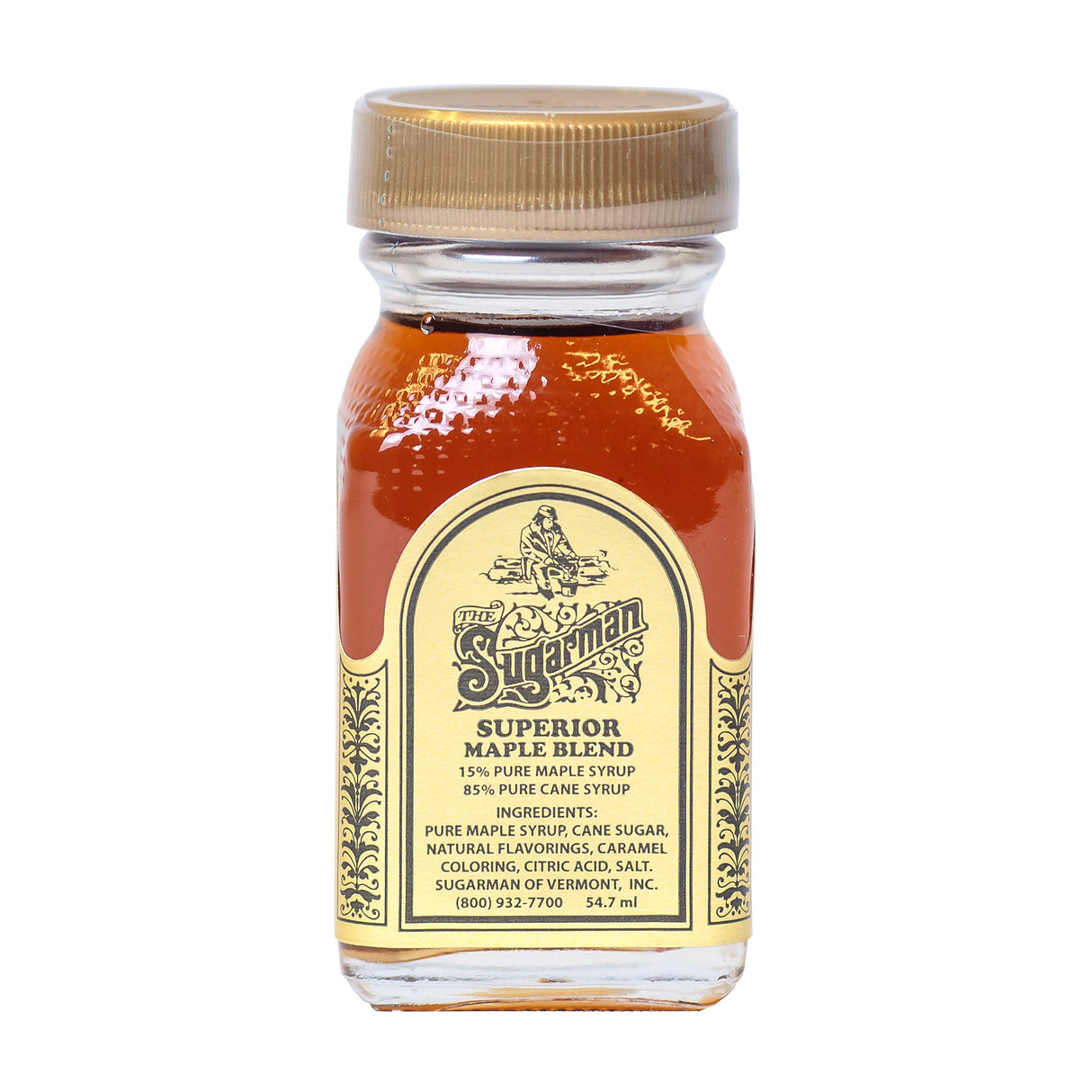 Syrup, Pancake, 15% Maple-Flavored, Glass,60 - 1.85 FLUID