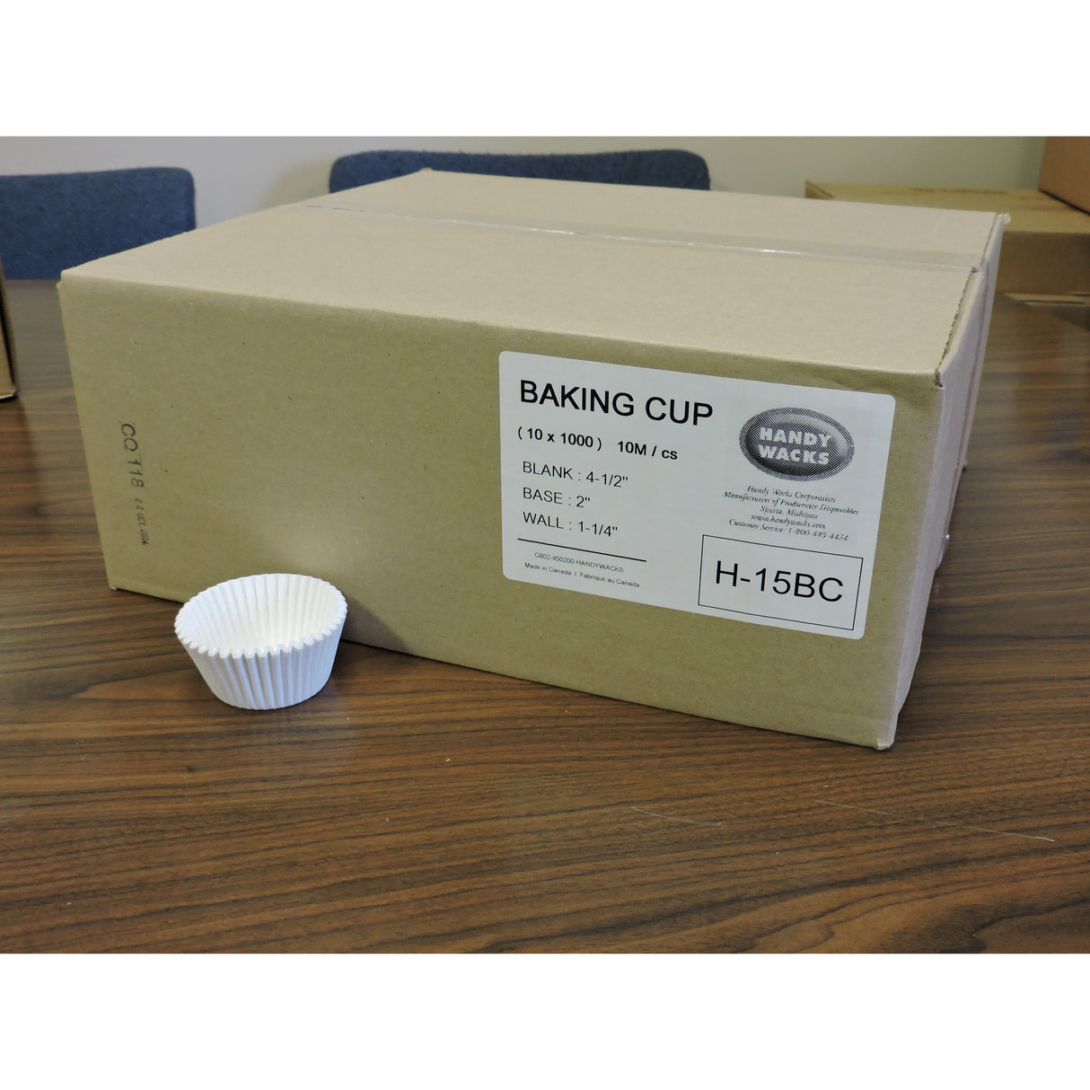 Cups, Bakery, 4.5 Inch, Paper, White,20 - 500 COUNT