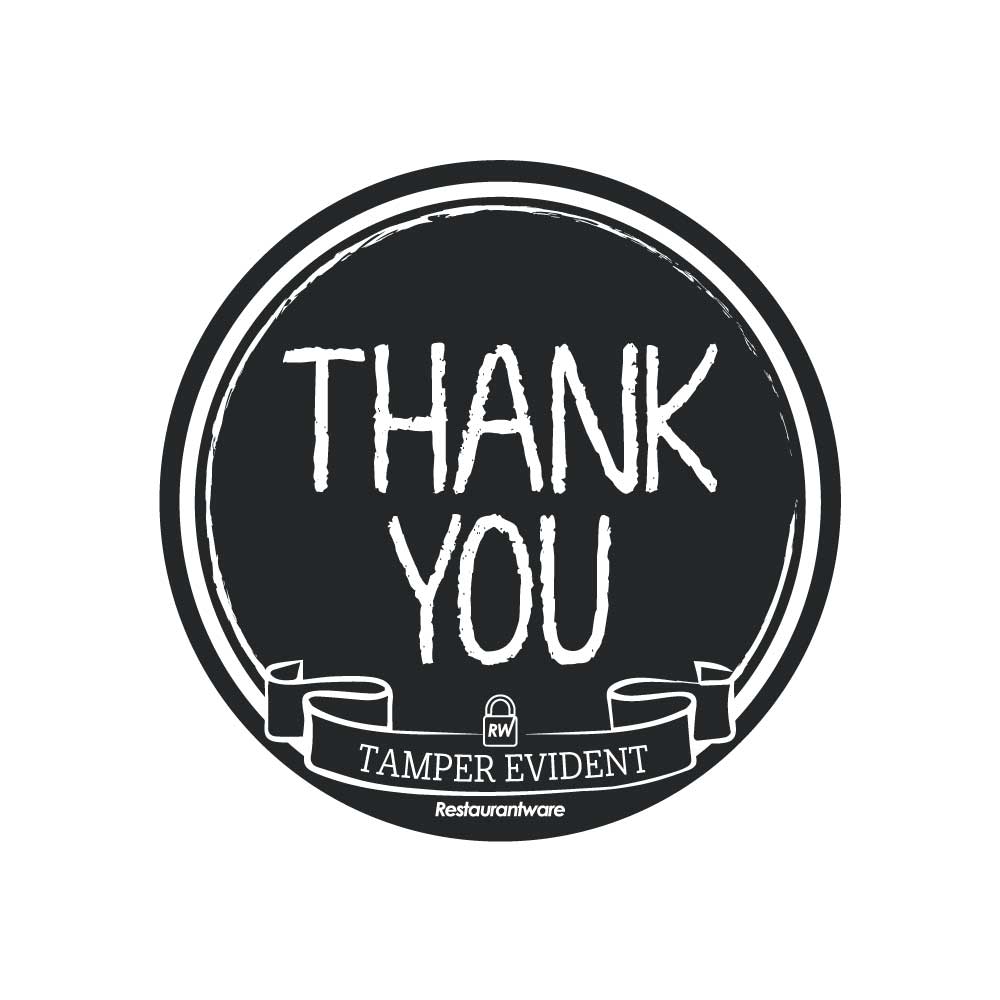 Labels, Tamper-Evident, 2 x 2 Inch, Black & White,1 - 500 COUNT