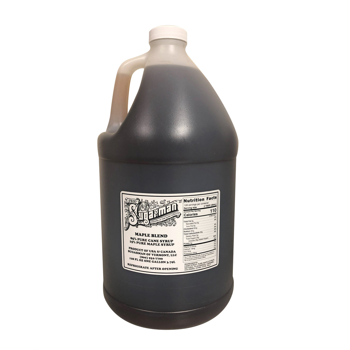 Syrup, Pancake, 15% Maple-Flavored,4 - 1 GALLON