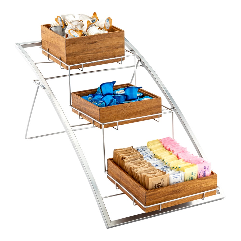 Rack, Condiment, 3-Tier, Iron, 21 x 15.25 x 12.25 Inch,1 - 1 EACH