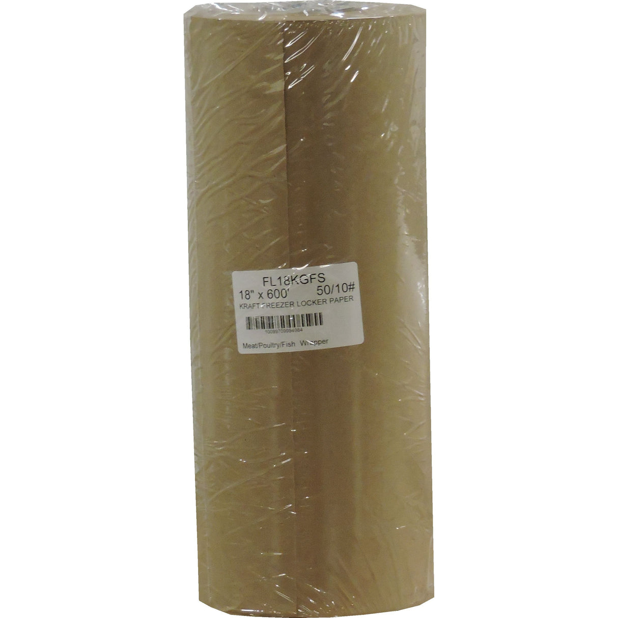 Paper Roll, Butcher, 18 Inch, Kraft,1 - 600 FOOT