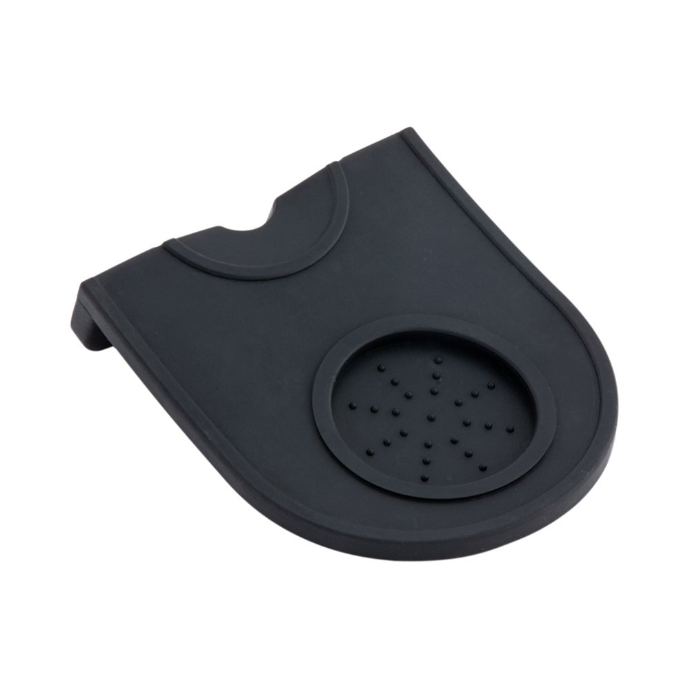 Mat, Tamping, 8.25 x 5.75 x 1.5 Inch, Single-Slot, Black, Silicone, for Espresso,1 - 1 EACH