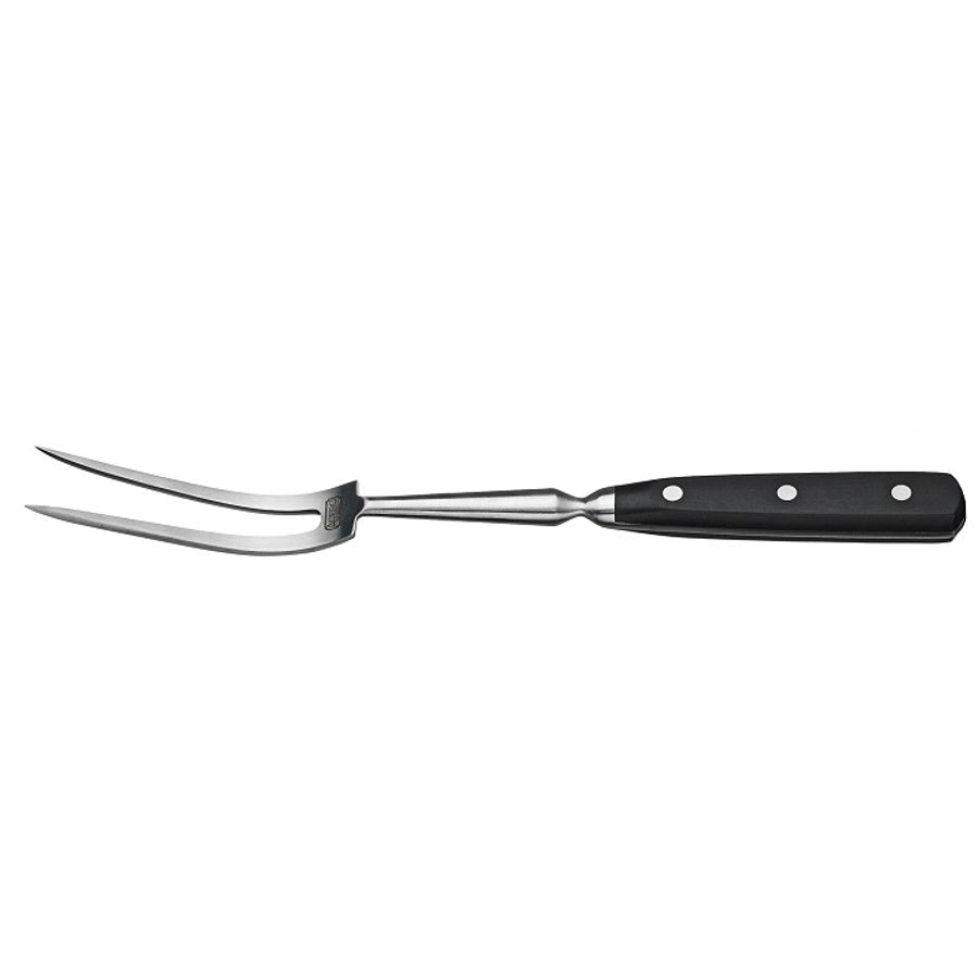Fork, Cooks, 14 Inch, 2-Tine, Stainless Steel, Curved,1 - 1 EACH
