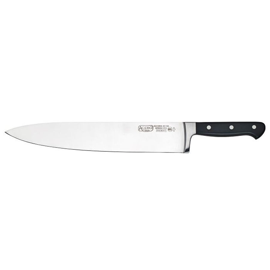 Knife, Chef, 12 Inch, Triple Riveted, Full Tang Forged Blade,1 - 1 EACH