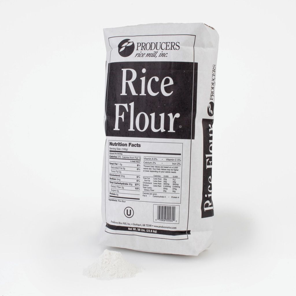 Flour, Rice,1 - 50 POUND