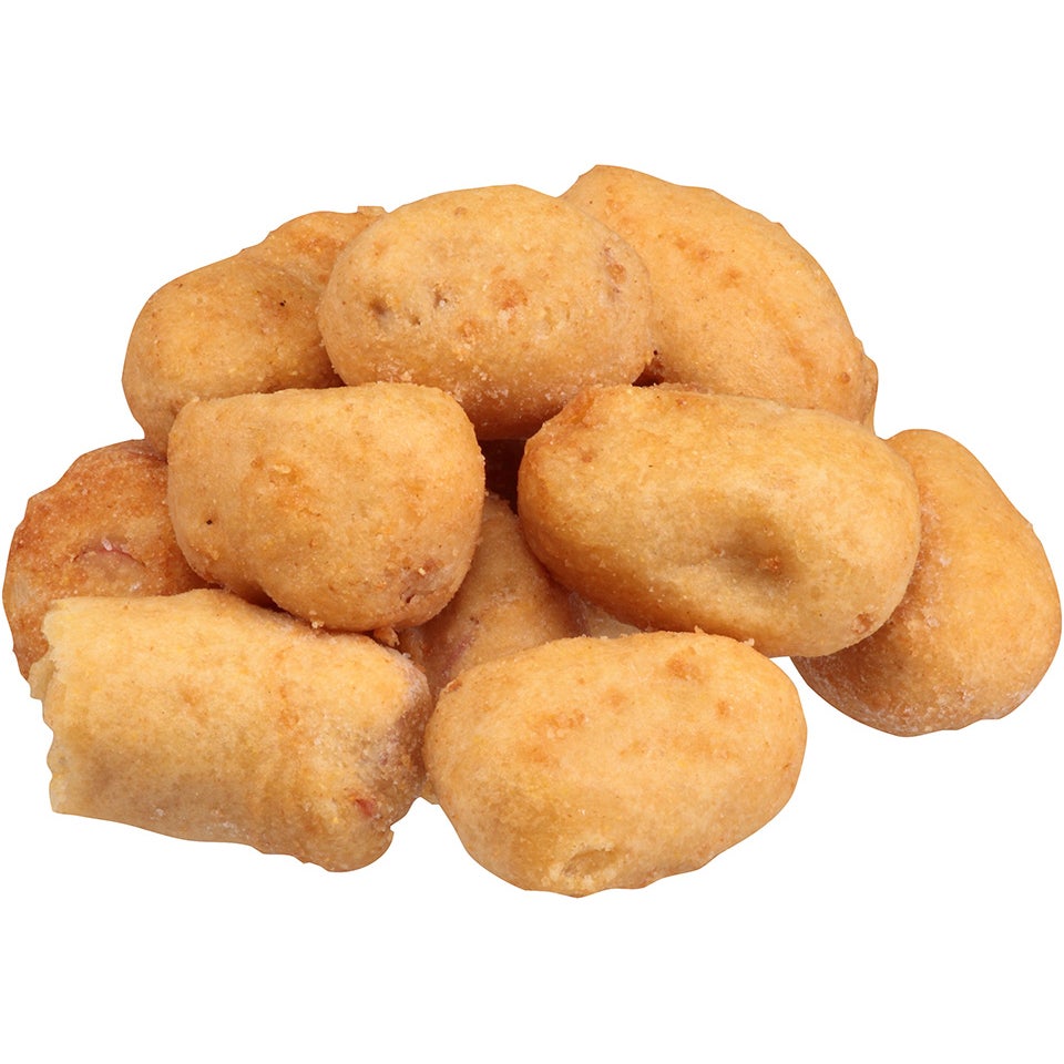 Corn Dogs, Chicken, Whole Grain-Battered, Mini, Without Stick, Lower-Fat, Frozen,2 - 5 POUND