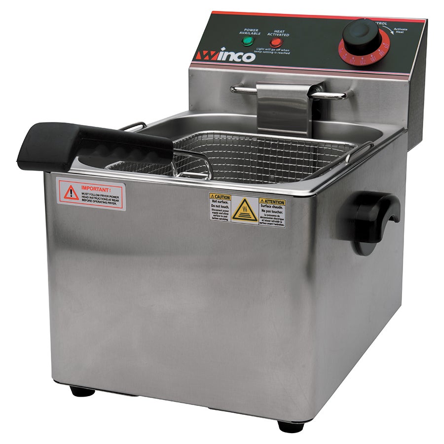 Fryer, Electric, Single Well, 16 Pound Capacity,1 - 1 EACH