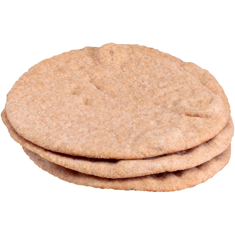 Pita Bread, Whole Wheat, 6 Inch, Frozen, 6 Linear Inch,12 - 10 COUNT