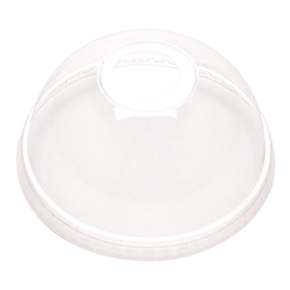 Lids, Dome, Plastic, Clear, PLA, for 9/12/16/20 Ounce Zero Waste Cups, Renewable & Compostable,1 - 1000 COUNT