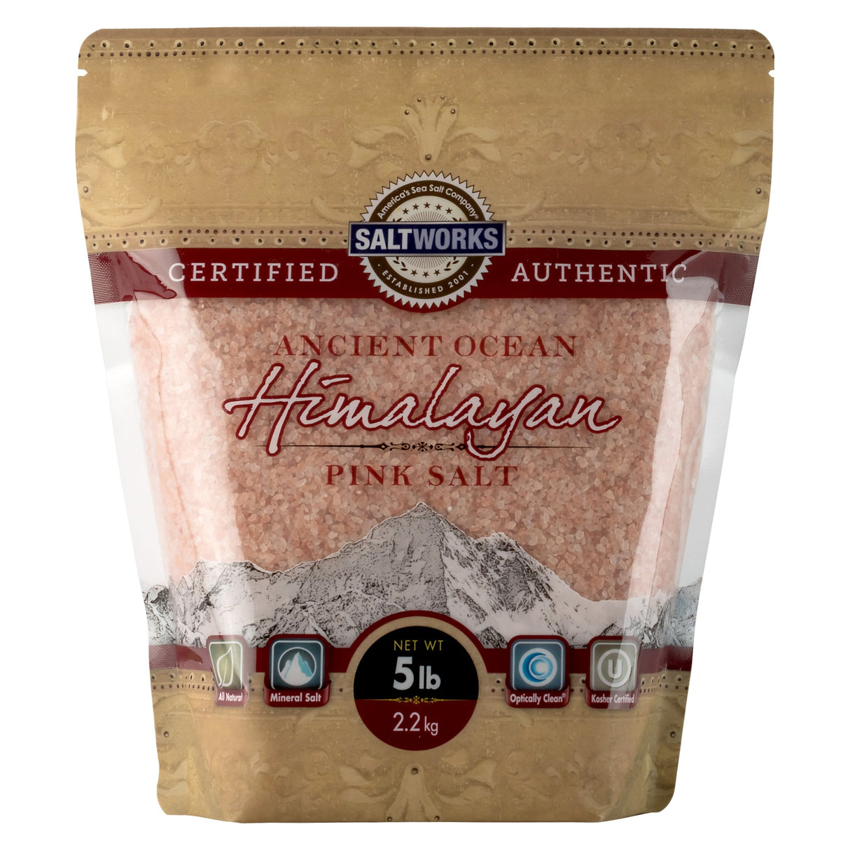 Salt, Himalayan, Pink, Course,1 - 5 POUND