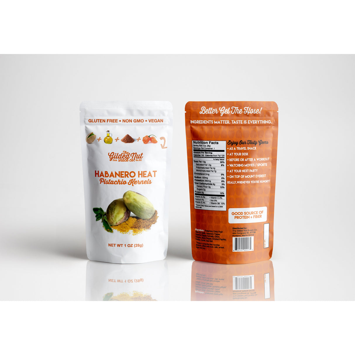 Kernels, Pistachio, Roasted Habanero Heat, Without Shells,48 - 1 OUNCE