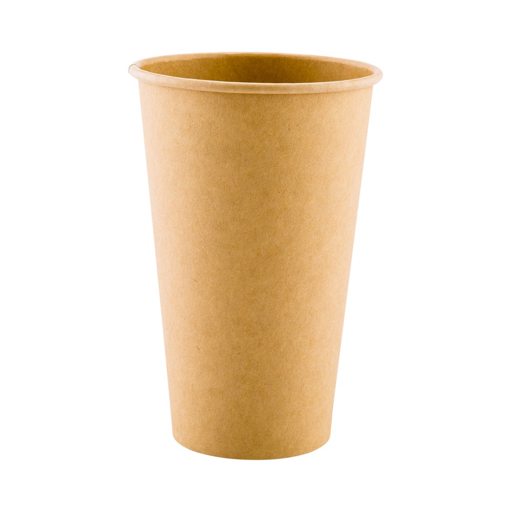 Cups, Hot, 20 Ounce, Paper, Unbleached, Single Wall,1 - 250 COUNT