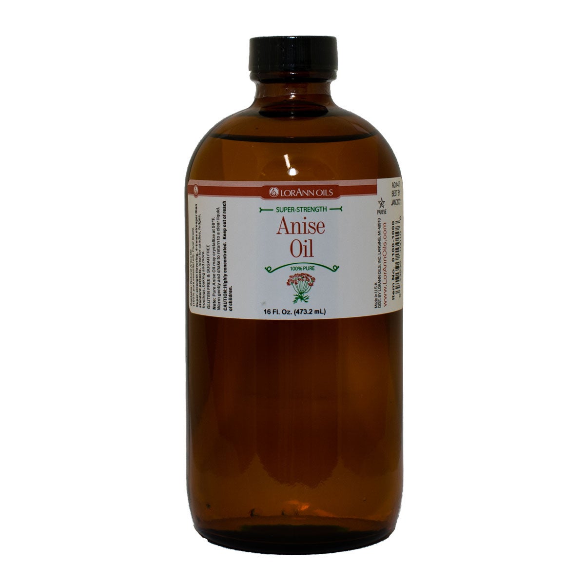 Essential Oils, Anise,1 - 16 OUNCE