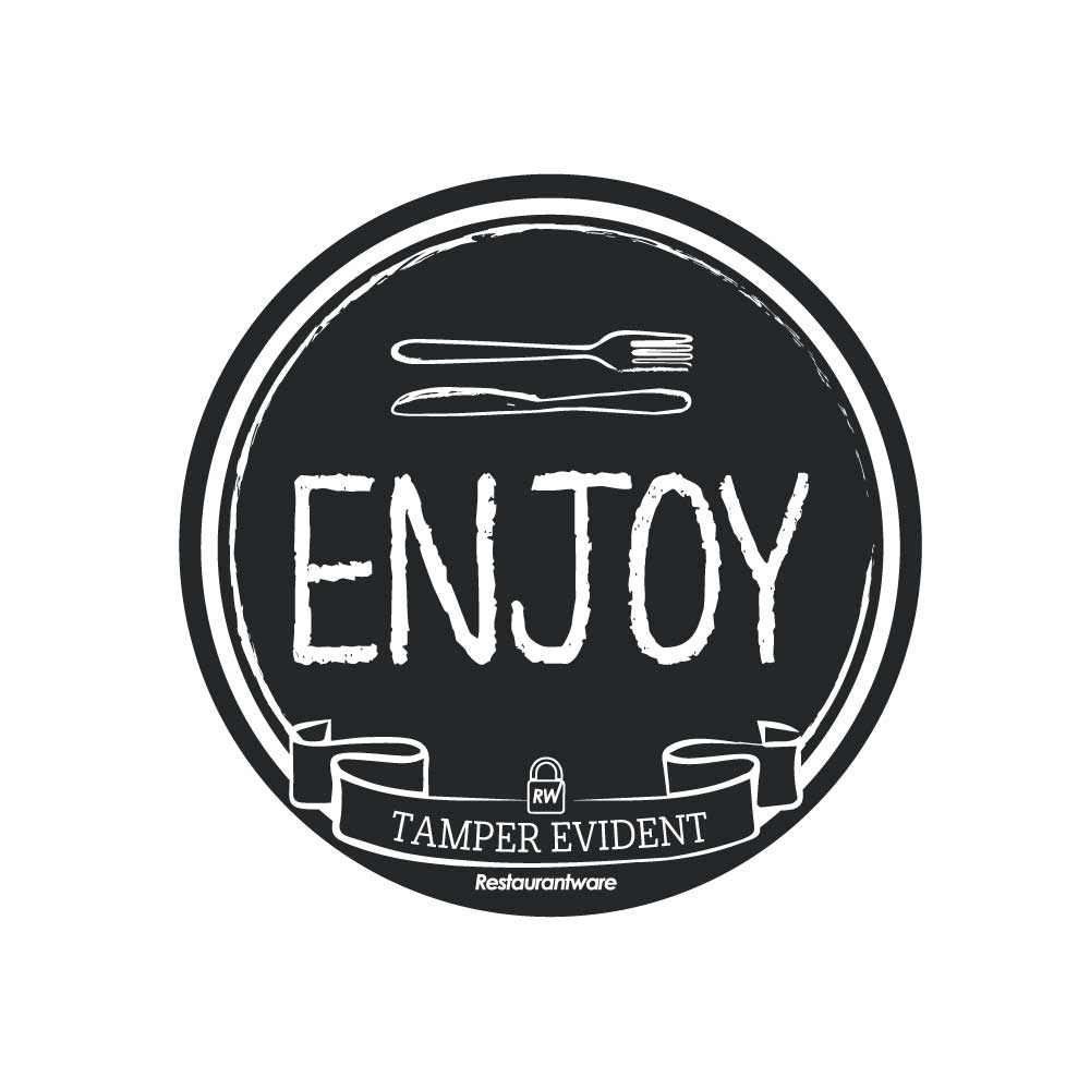 Labels, Tamper-Evident, 2 x 2 Inch, Black & White,1 - 500 COUNT